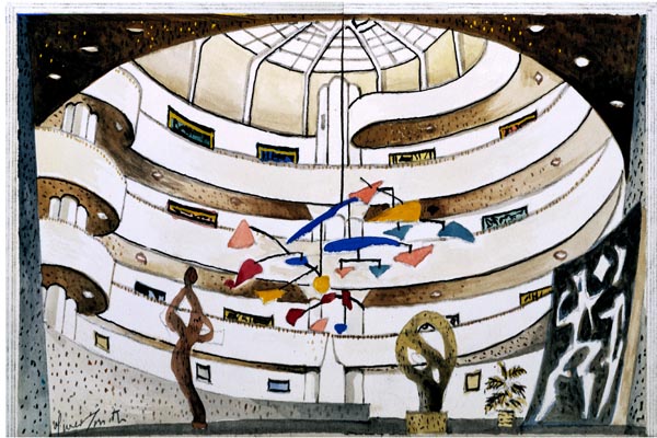 Bajour (1964) Guggenheim Rendering