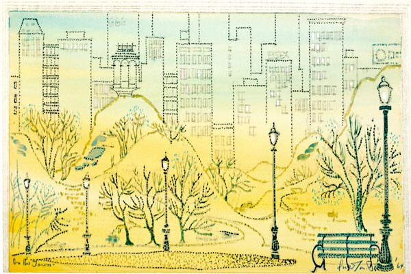 Bajour (1964) Central Park Rendering